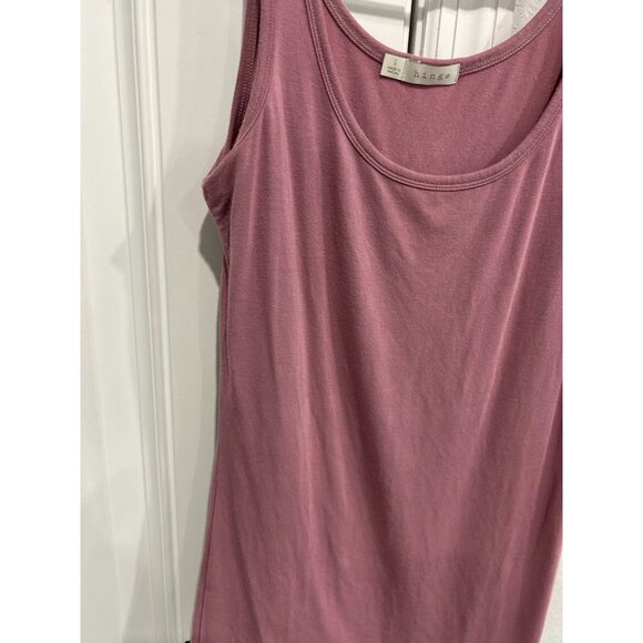 Hinge Sleeveless Tank Top Mauve Size Large Scoop Neck Casual Summer Essential - Picture 4 of 10